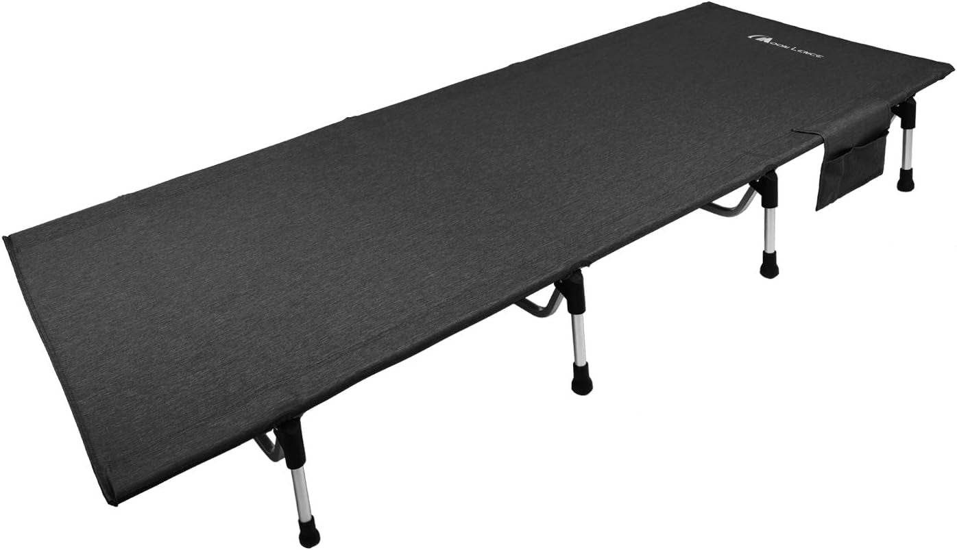 Folding Camping Cot Outdoor Camping Bed Portable with Carry Bag Camp Cot for Adults for Hiking Backpacking Car Camping Outdoor&Indoor Use