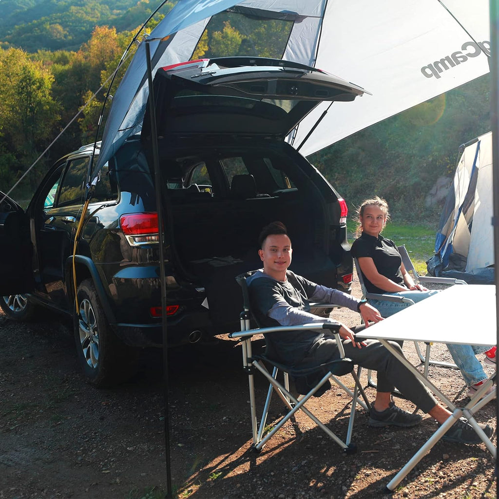 Camping Chairs for Adults,Folding Camping Chair for Heavy People,Lightweight Deluxe Camp Chair for Picnic Garden Fishing,Fold up Chairs Outdoor with Cup Holder Side Pocket,Max Load 300Lbs