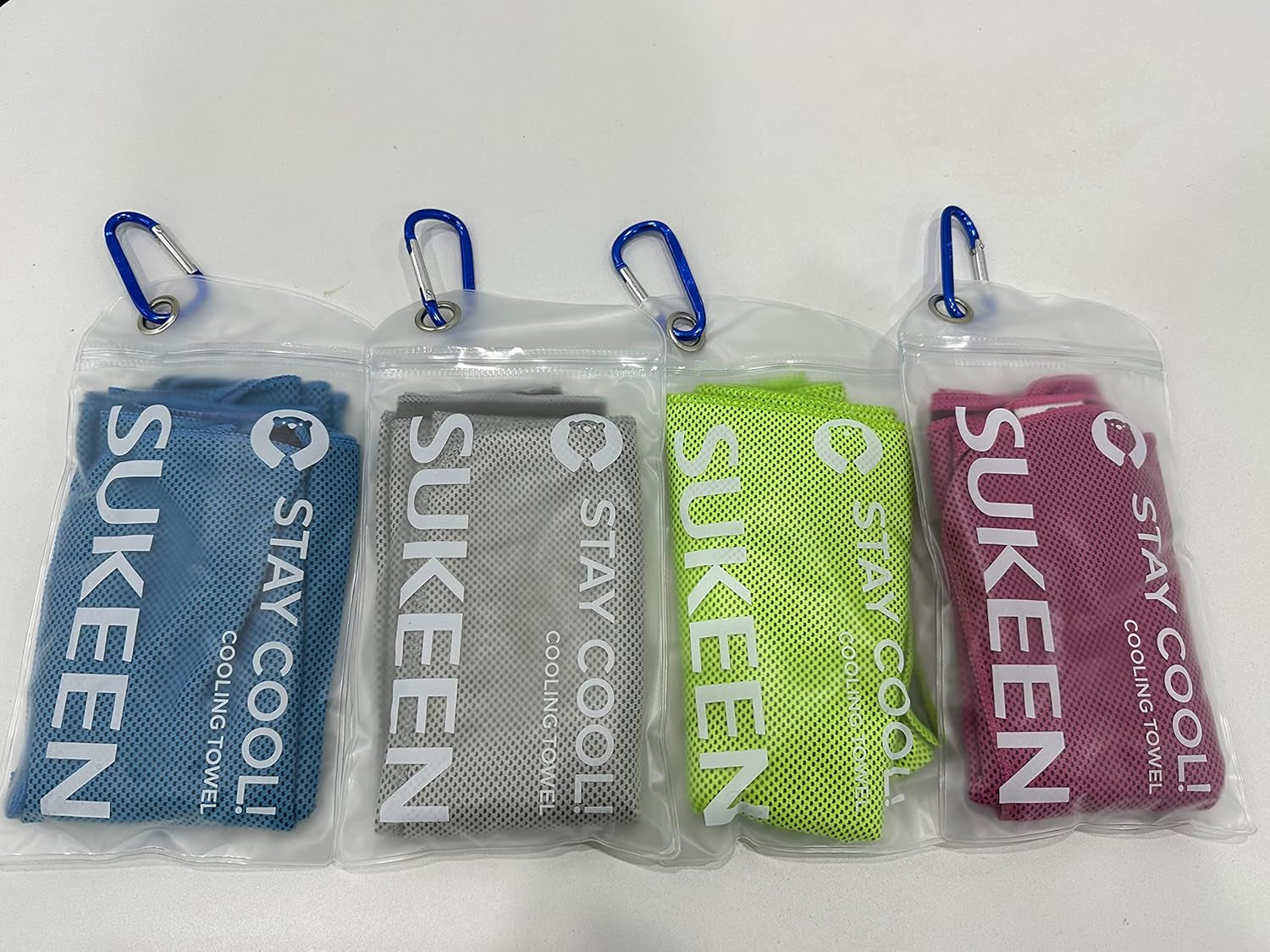 Cooling Towels (40"X12") Microfiber Cool Towel,Soft Breathable Chilly Towel for Yoga, Golf, Gym, Camping, Running, Workout & More Activities