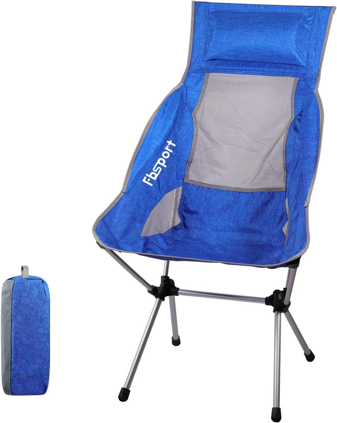 Ultralight Folding Camping Chairs, Portable Camping Chairs for Adult, High Back Lightweight Backpacking Chair Compact & Heavy Duty for Outdoor Hiking.