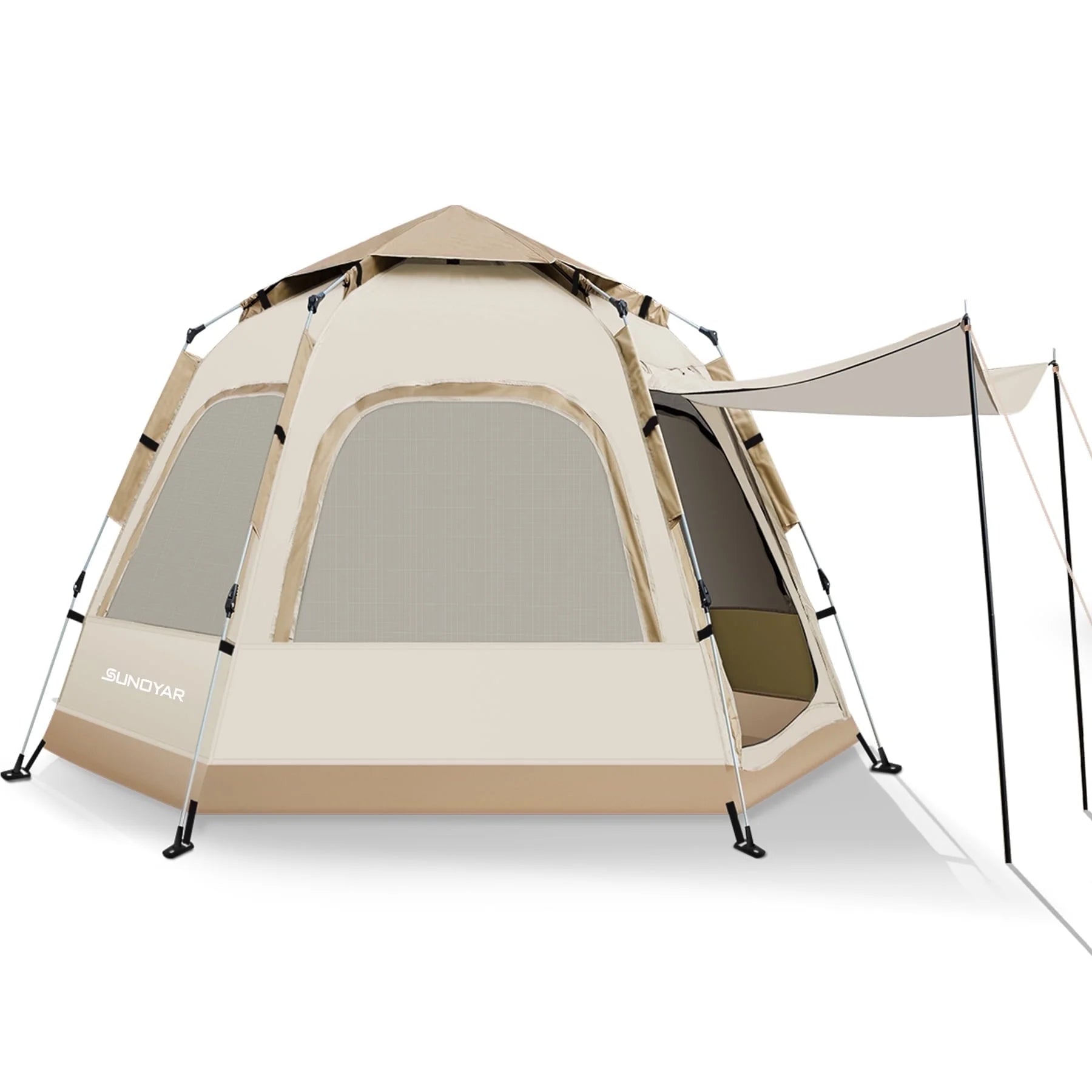 6-8 Person Tent for Camping, Camping Tent with Carry Bag, Instant Tent for Outdoor/Hiking/Traveling