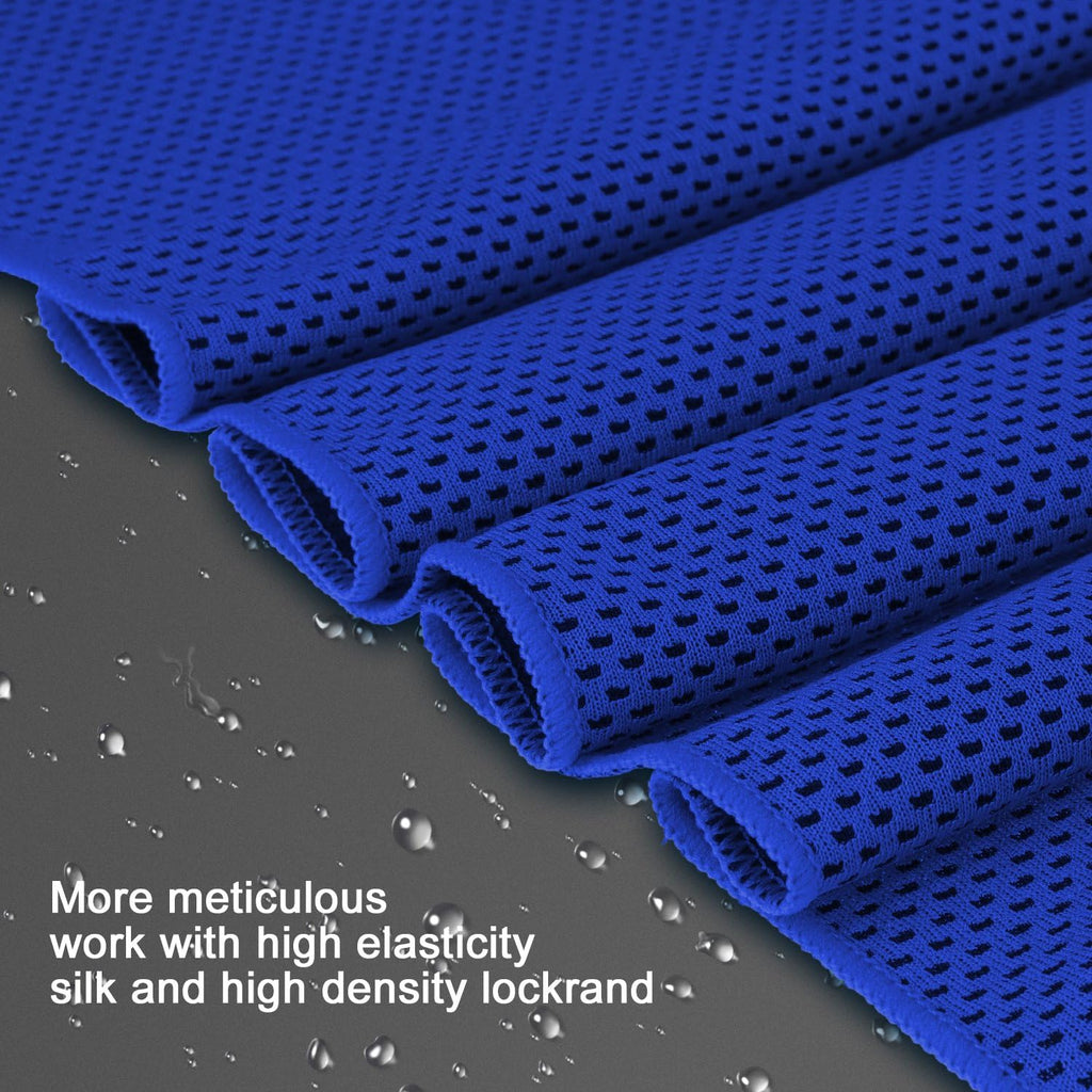 Cooling Towel 20 Pack (40"X12") Ice Towels, 160GSM Soft Breathable, Super Absorbent, Quick Cold Towel, for Bowling, Yoga, Travel, Camping, Golf, Football, Hiking, Outdoor Work