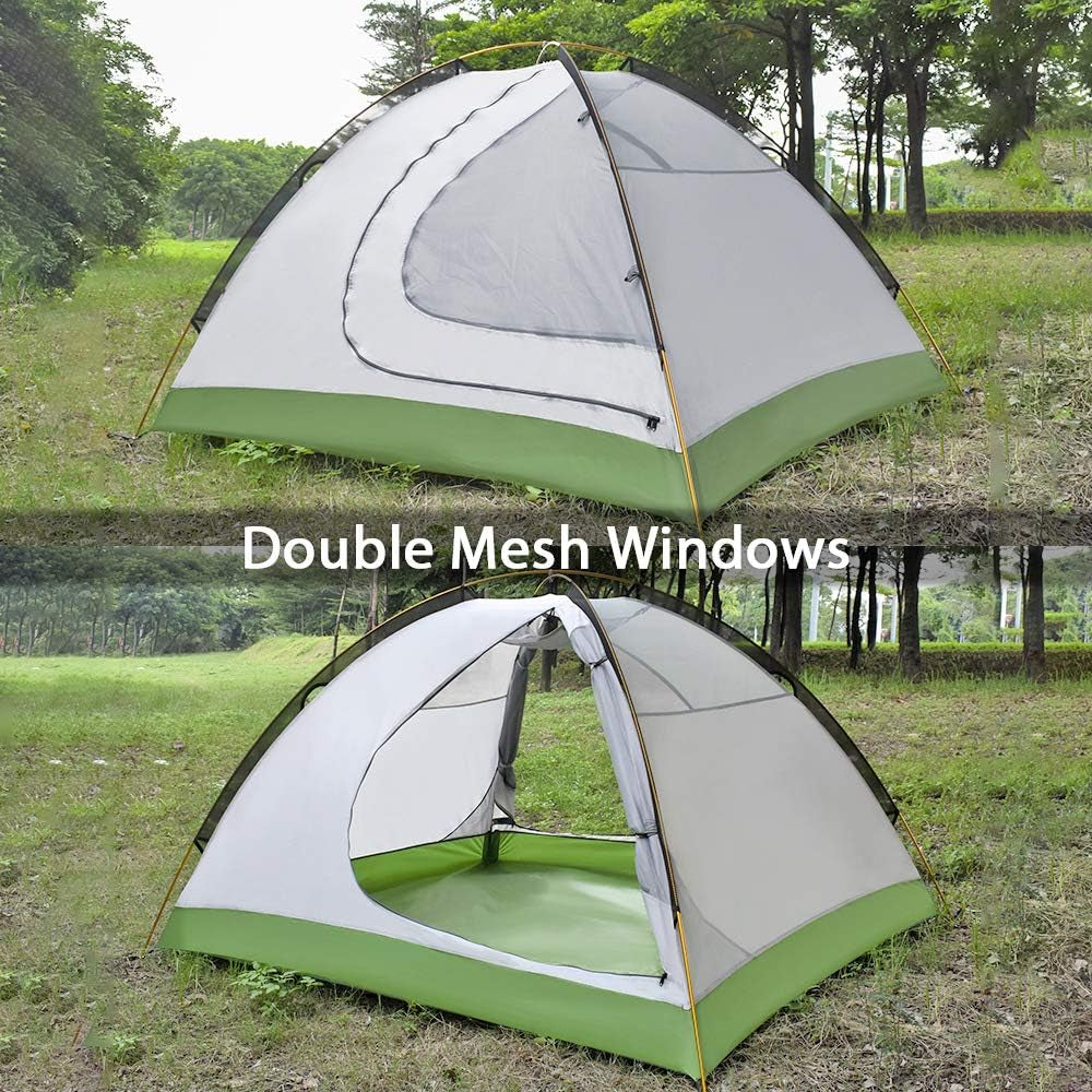 Lightweight Tents for Backpacking Waterproof 3 Person Tent for Camping 4 Season Winter Camp Tent for Outdoor Camp Hiking Hunting Backyard - Portable Easy Setup