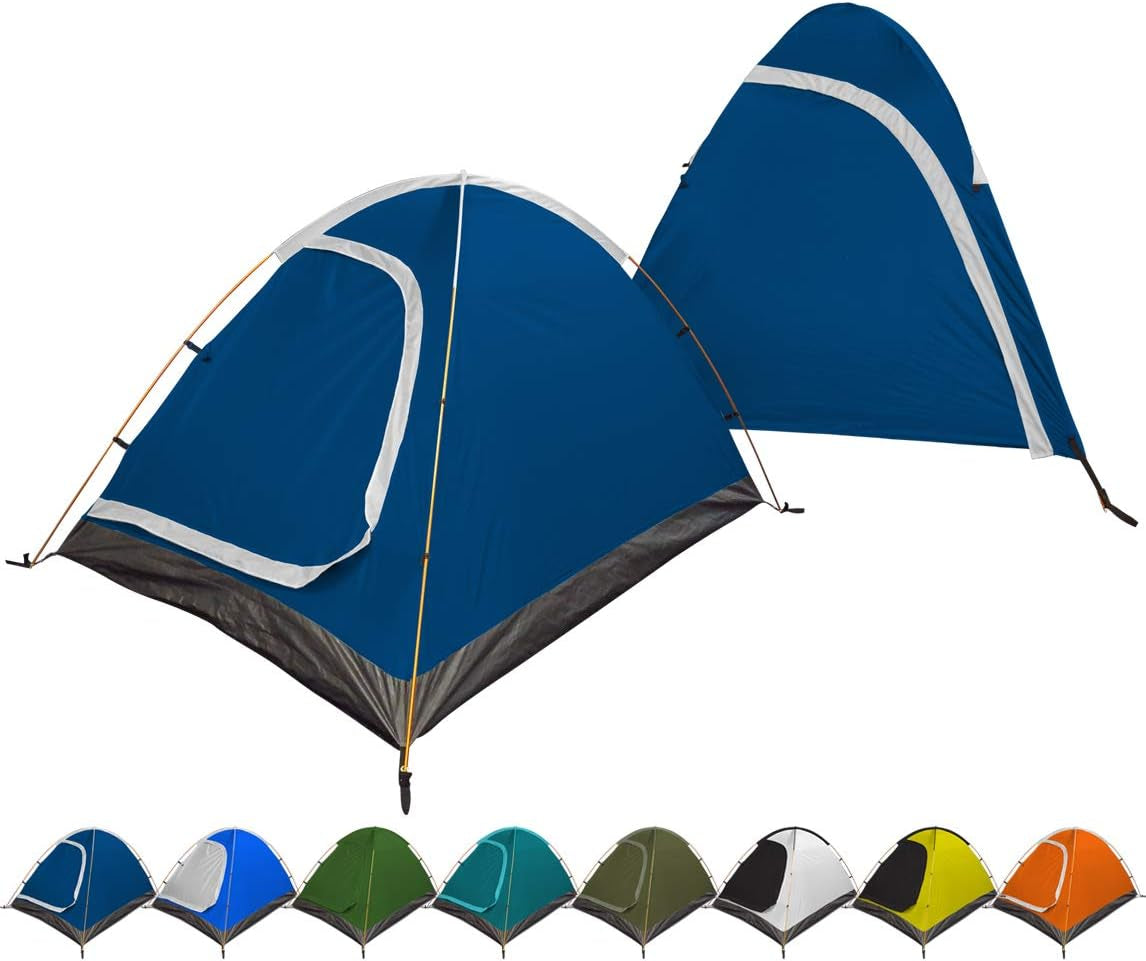Two Person Tent - Waterproof & Windproof 4 Season Tents for Camping, Backpacking & Hiking - Durable & Easy to Set-Up - Good for 1 or 2 Person Camping Tent