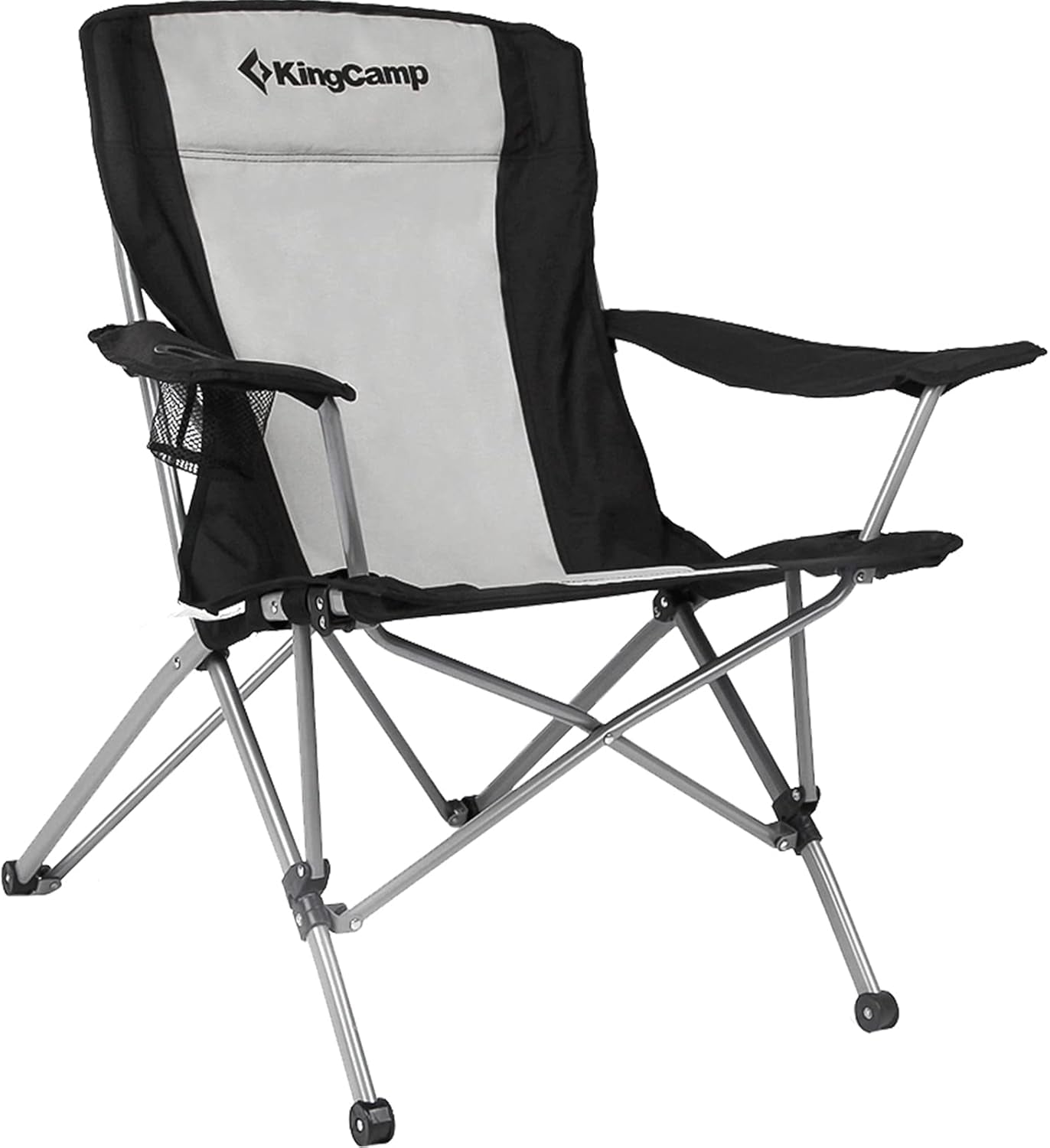 Oversized Camping Chairs for Adults Giant Camp Chair Outdoor Folding Chairs Camping Chair Foldable Lightweight Lawn Chairs for Adults Heavy Duty with Cup Holder Carry Bag Max Load 300Lbs