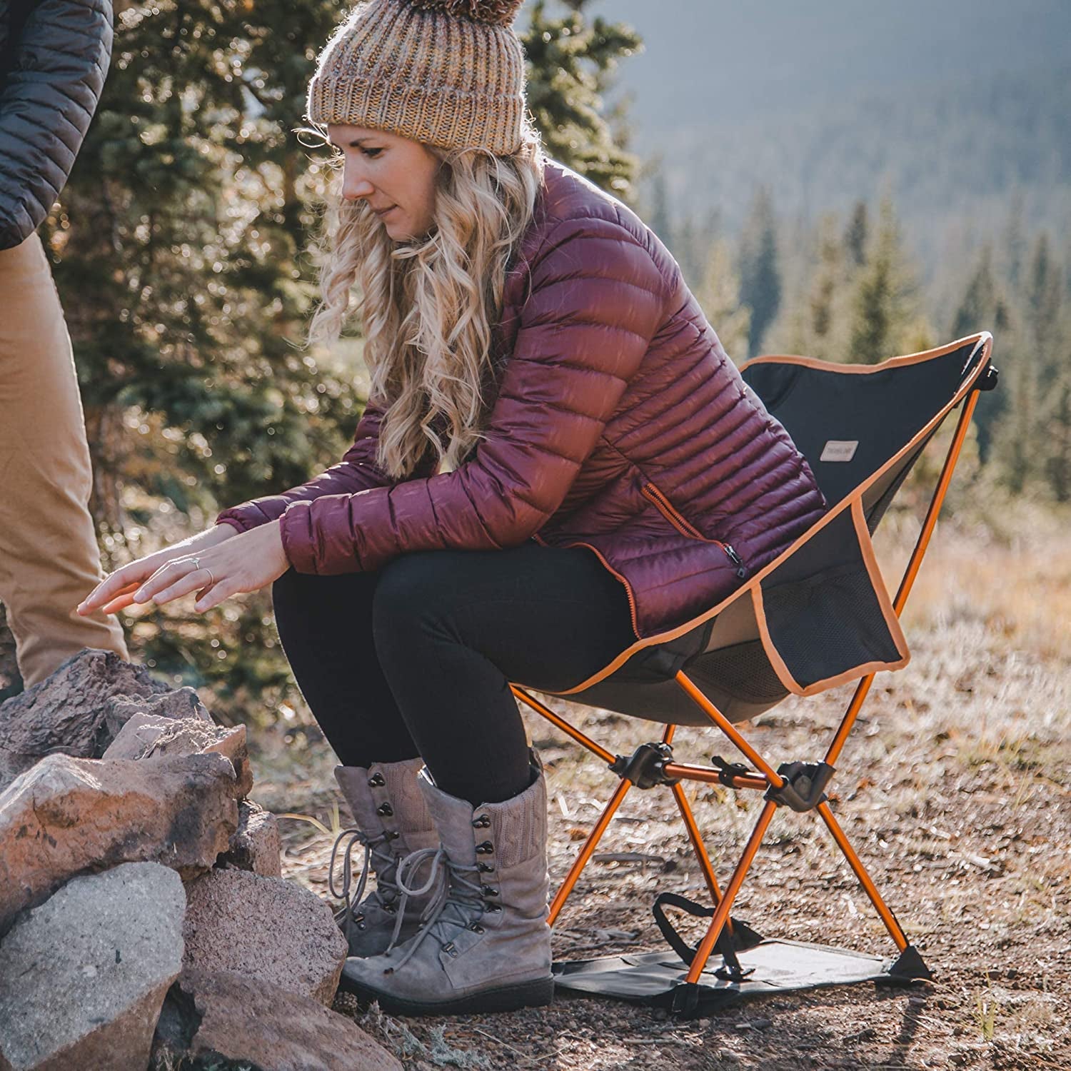 Sand Cover, Beach Mat and Ground Sheet - Prevent Portable Camping Chairs from Sinking in Soft Grounds, Sand or Grass - Anti-Sinking Solution Fits Most Compact Folding Camp Backpacking Chair