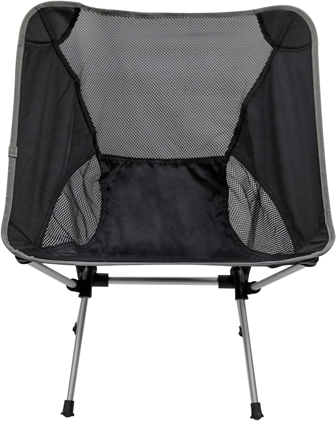 Ultralight Folding Backpacking Camping Chairs Compact Portable Camping Chairs Beach Chairs (Grey)
