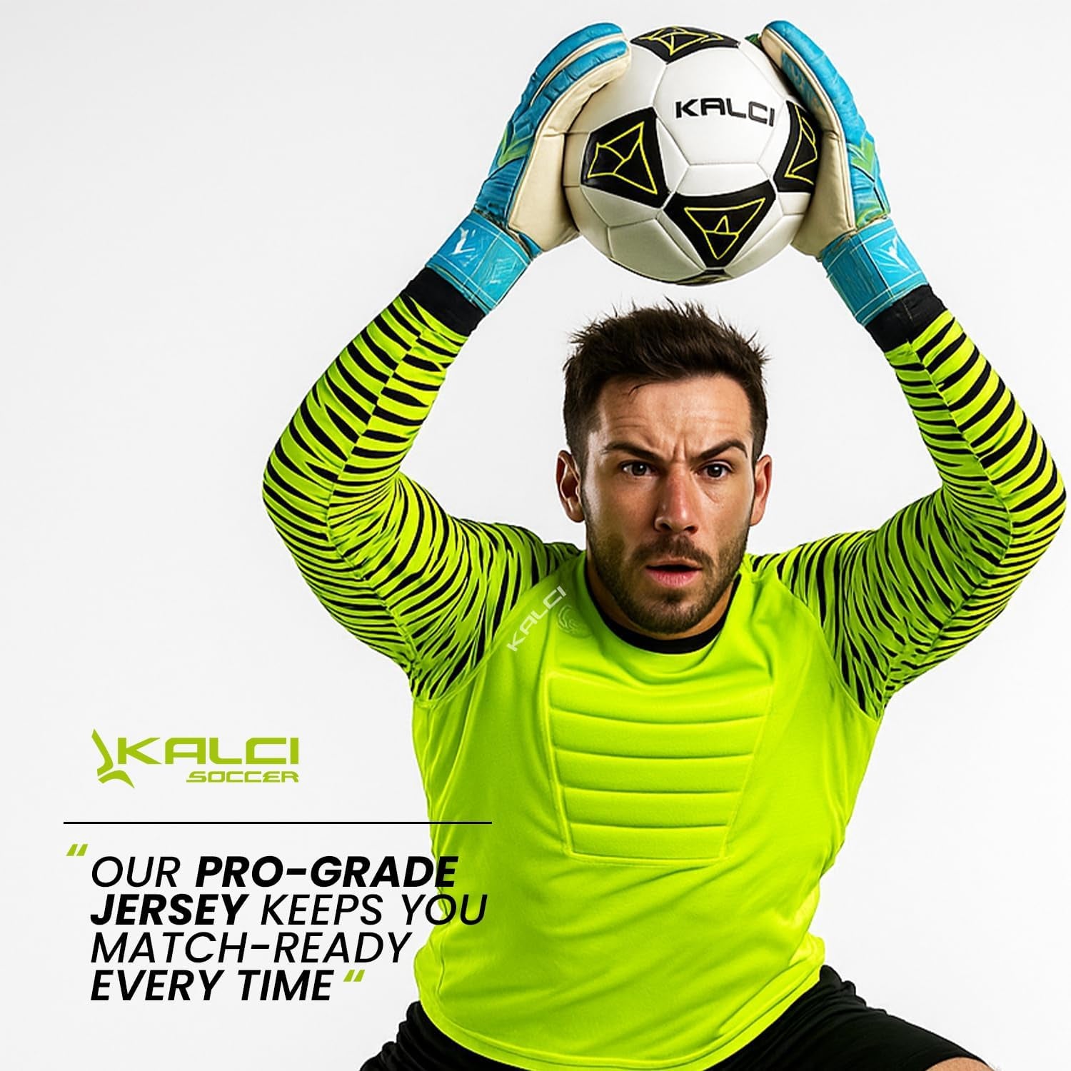 Soccer Goalie Shirt, Padded Goalkeeper Jersey, Youth/Adult & Kids Sizes, Long Sleeve Football Padded Shirt Mens
