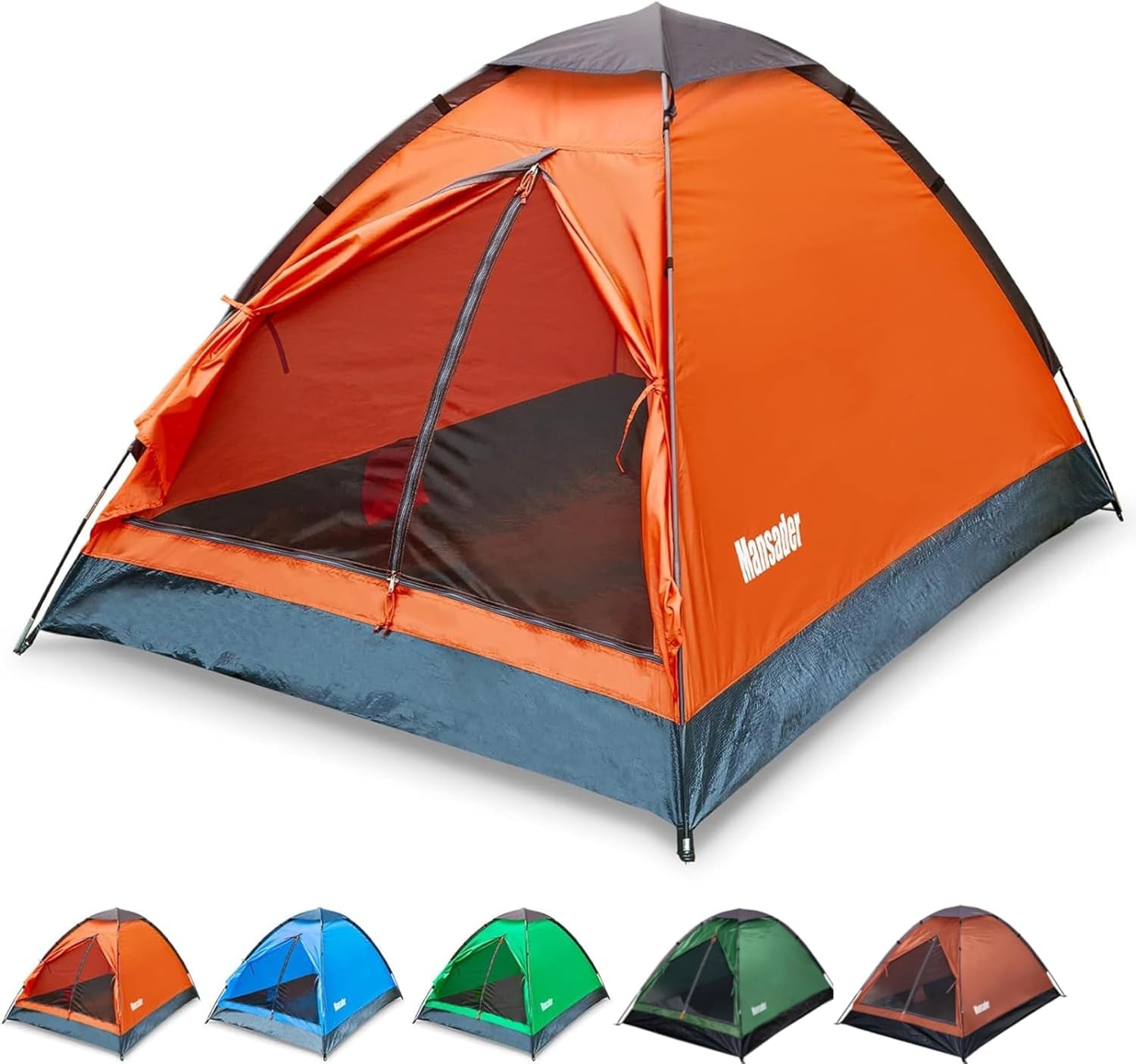 2 Person Camping Dome Tent,Waterproof Lightweight Portable Tents for Outdoor Camping Hiking Travel