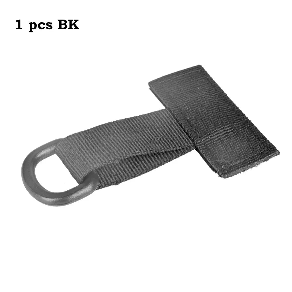 Tactical T-Ring with D-Ring for Molle PALS Vest Plate Carrier Armor Backpack Bag Airsoft Shooting Hunting Accessories Nylon