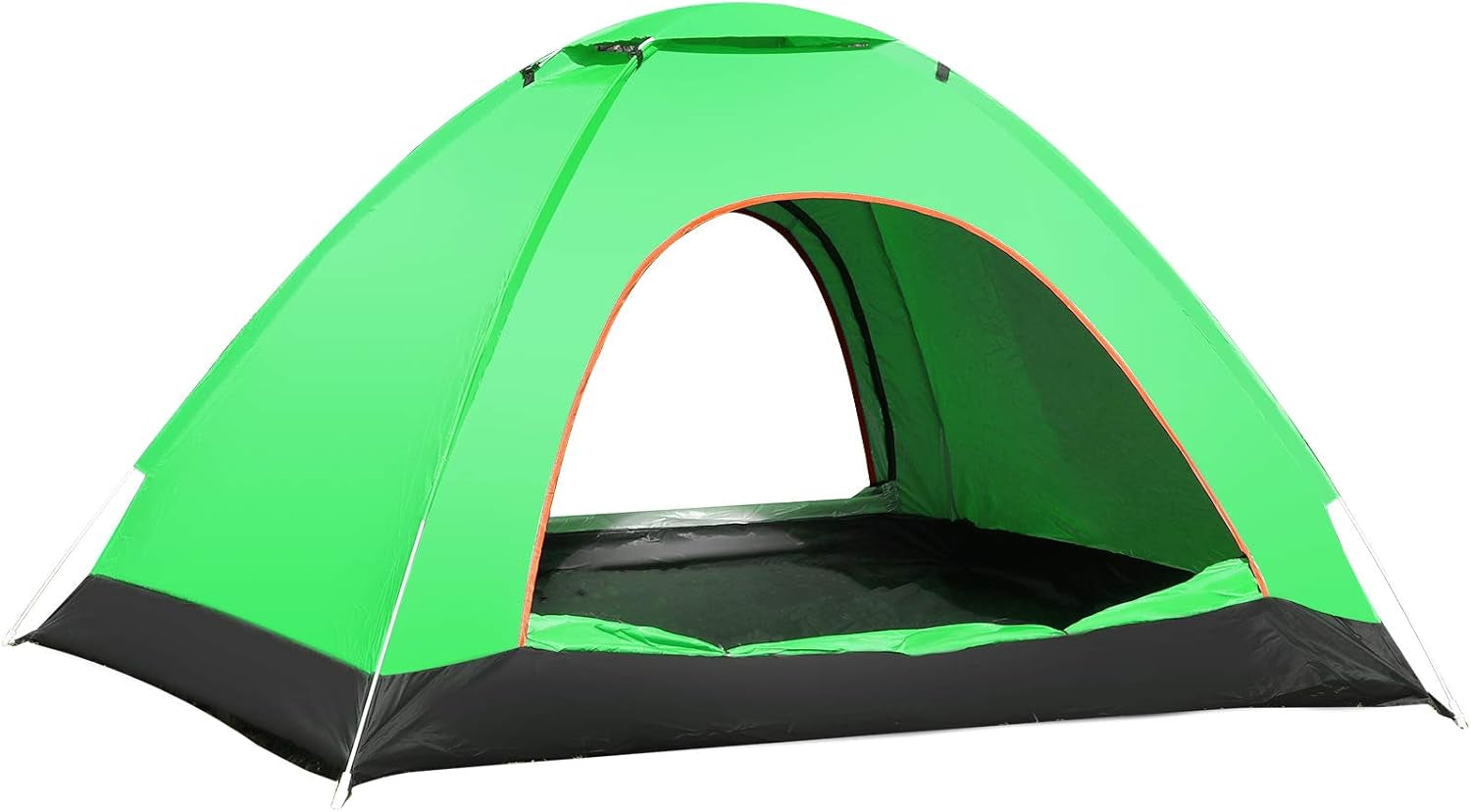 2 to 3 Persons Pop up Tent Automatic Instant Outdoor Tent Easy Setup Camping Tent Waterproof Dome Tent for Hiking Camping Backpacking Outdoor Sports (Green)