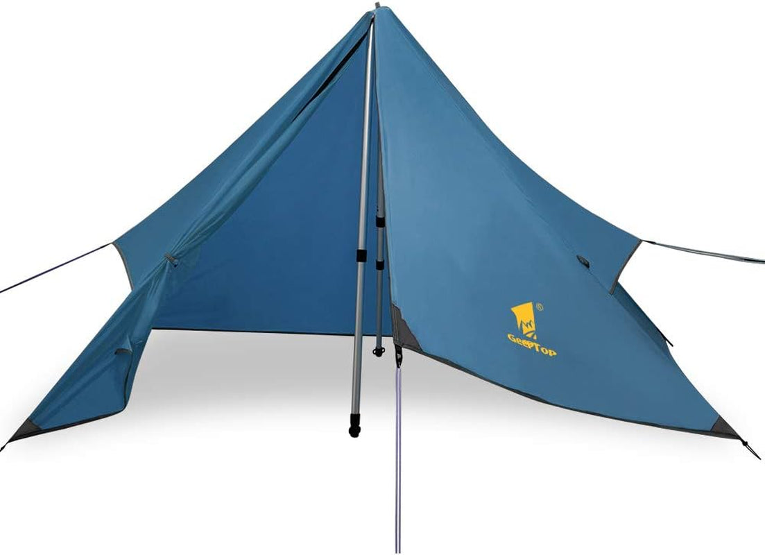 Lightweight Backpacking Tent for 1 Person Trekker Pole 1 Man Tent for Camping Hiking Outdoor Travel