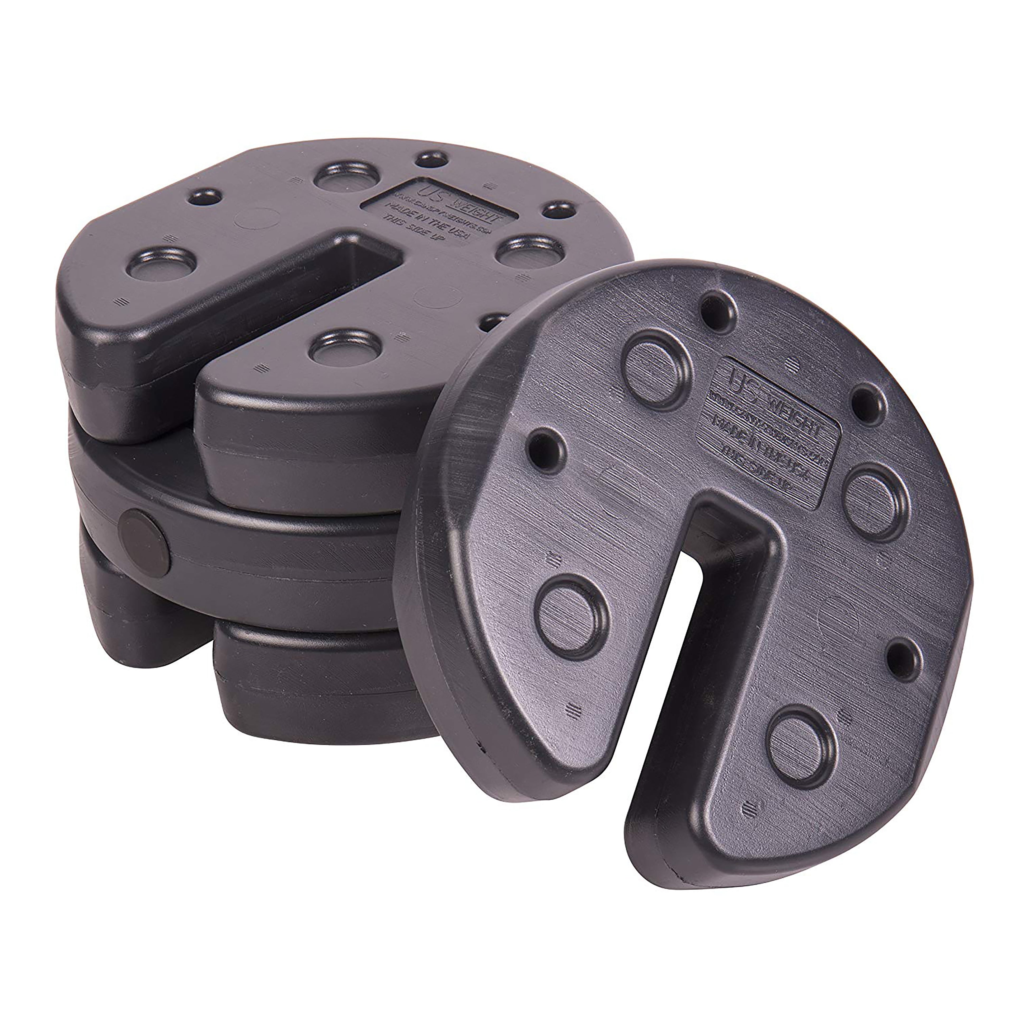 30Lb Canopy Weight Set for Securing Canopies, Tents, and Umbrellas at outside Events