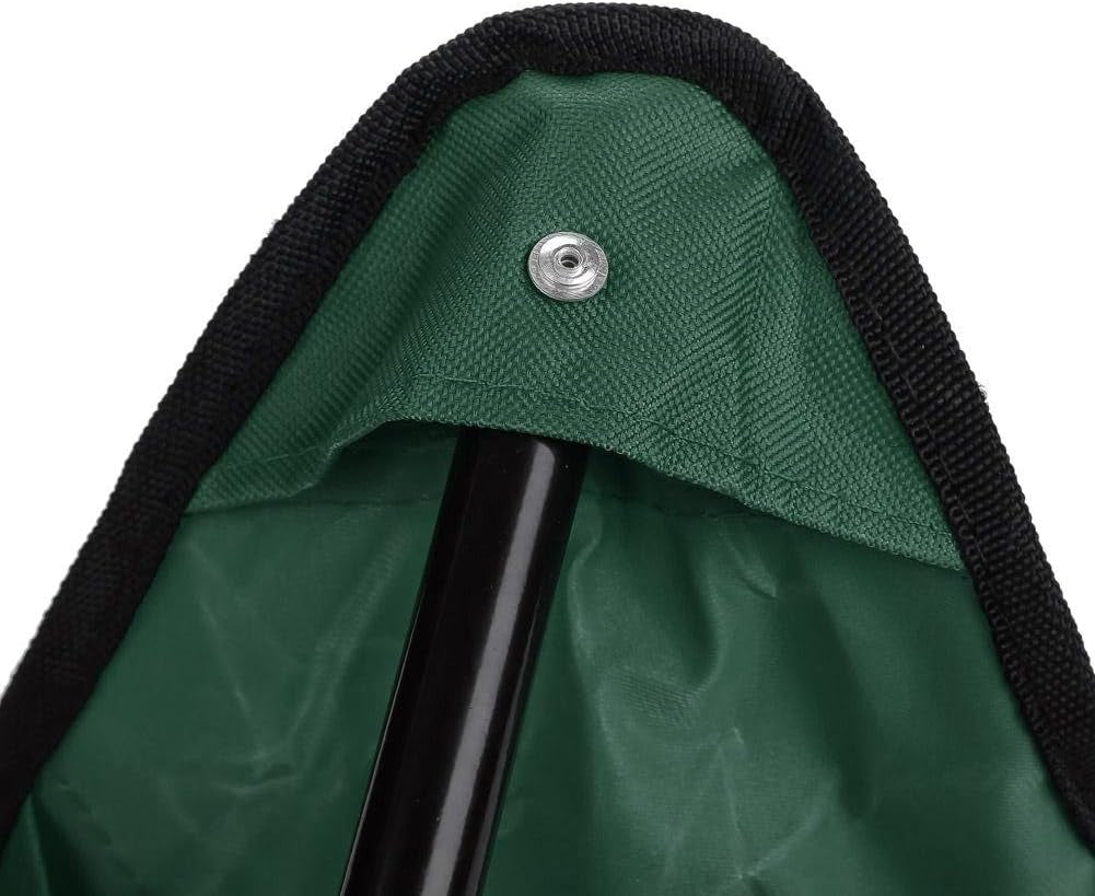 Folding Tripod Chair, Portable Lightweight Folding Tripod Fishing Camping Stool for Outdoor Camping Walking Hiking Fishing Travel (Green-S)