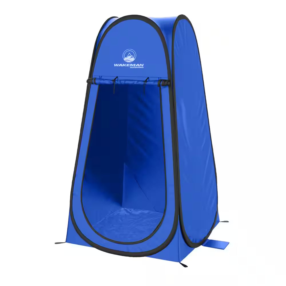 Portable 1-Person Pop-Up Camping Tent - Sunshelter - Blue