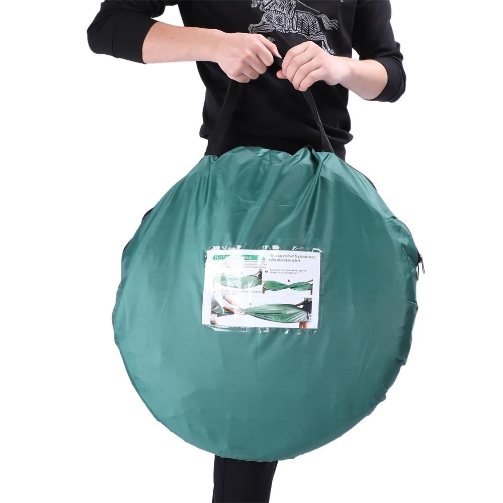 1-2 Person Portable Pop up Toilet Shower Tent Changing Room Camping Shelter