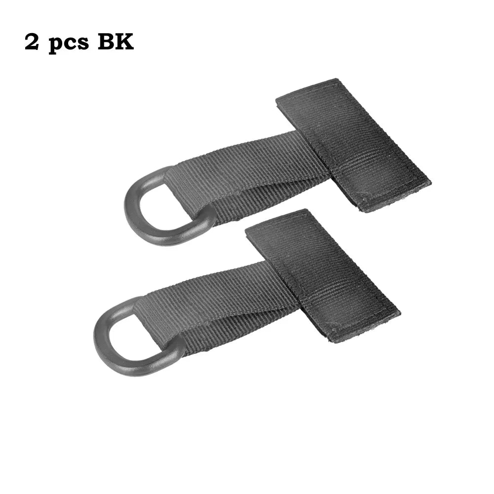 Tactical T-Ring with D-Ring for Molle PALS Vest Plate Carrier Armor Backpack Bag Airsoft Shooting Hunting Accessories Nylon